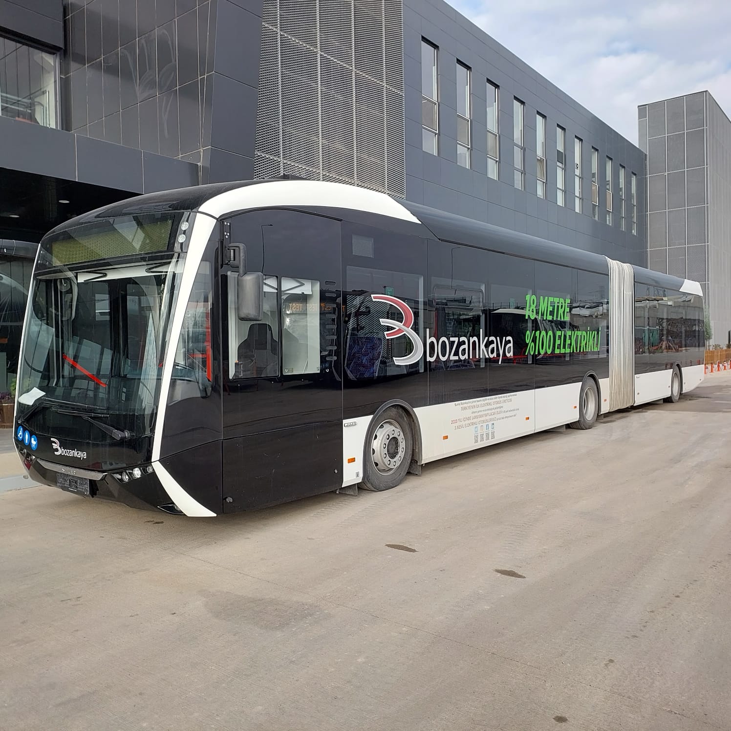 Kayseri’nin Yeni Elektrikli Otobüsleri