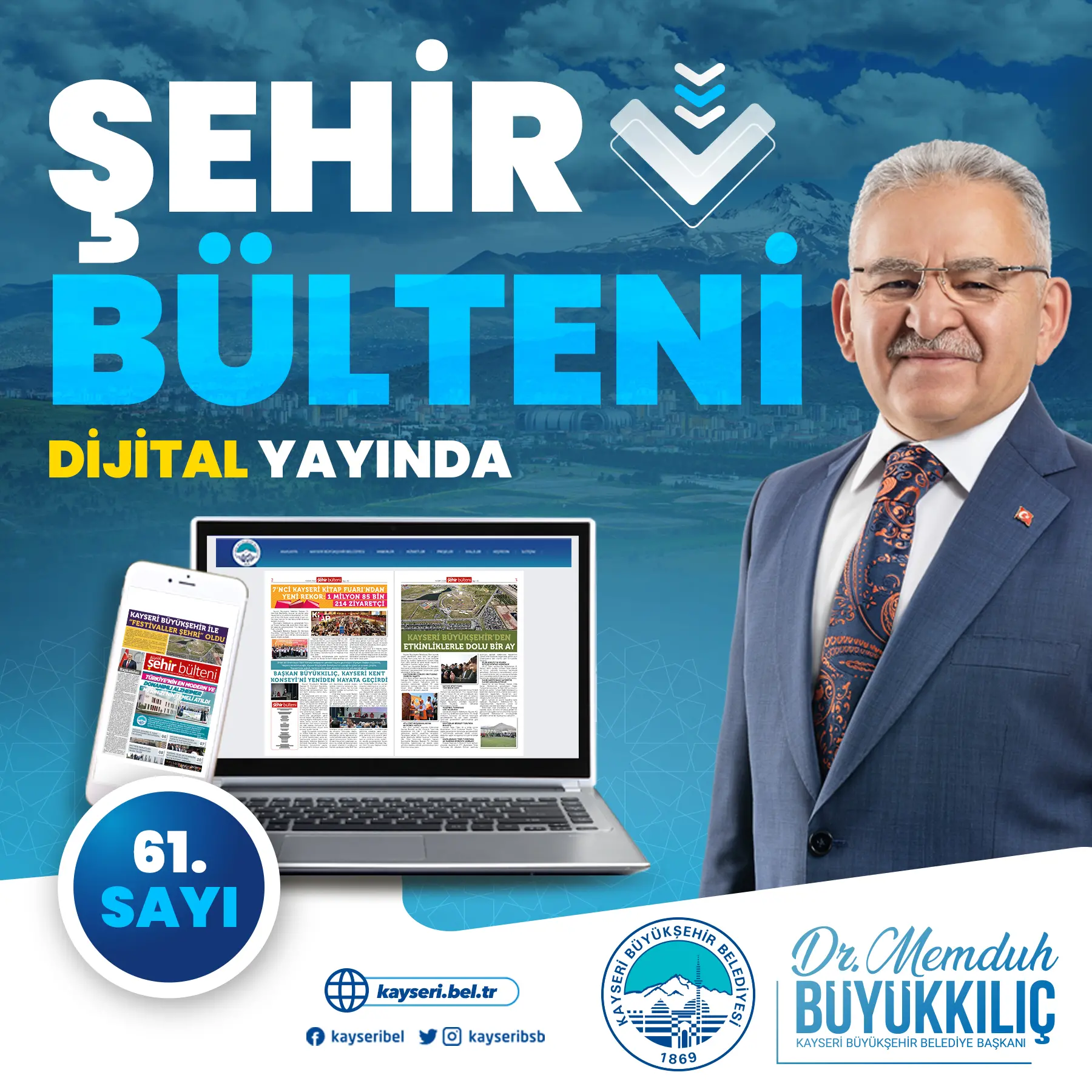 Kayseri Şehir Bülteni Yayınlandı