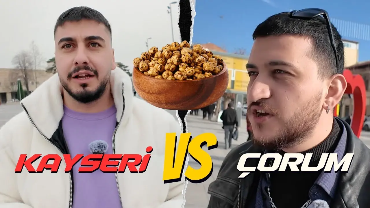 Kayseri Leblebisi Çorum’da Sokak Röportajında Favori Oldu