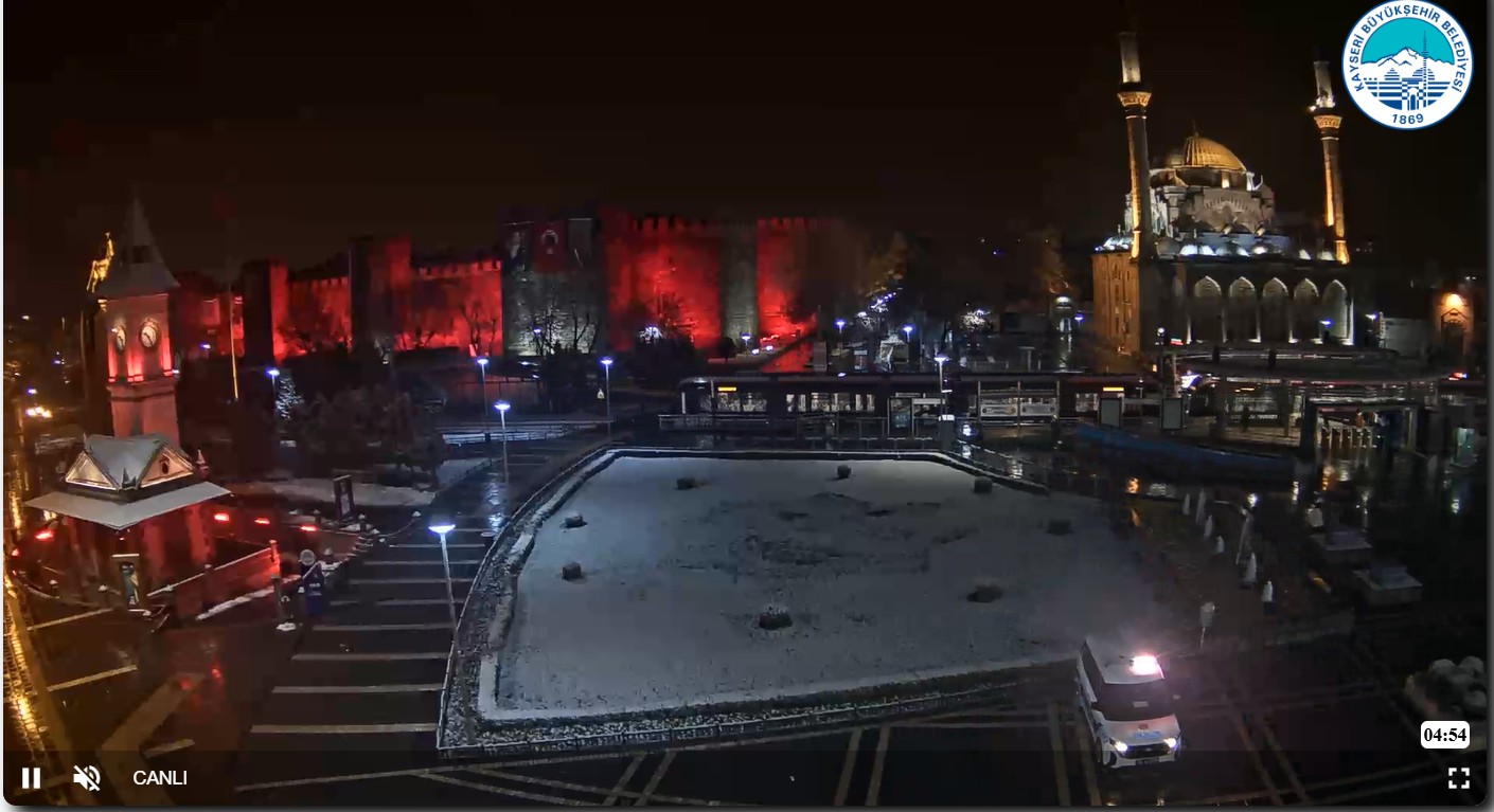 Kayseri’yi 80 noktadan Mobese ile Canlı İzle