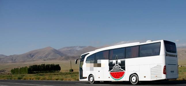 İstanbul'dan Diyarbakır'a giden yolcu otobüsünde