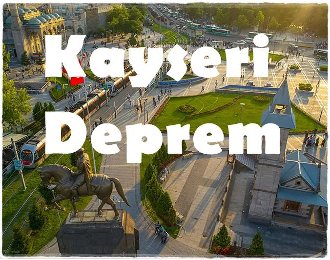kayseri deprem oldu