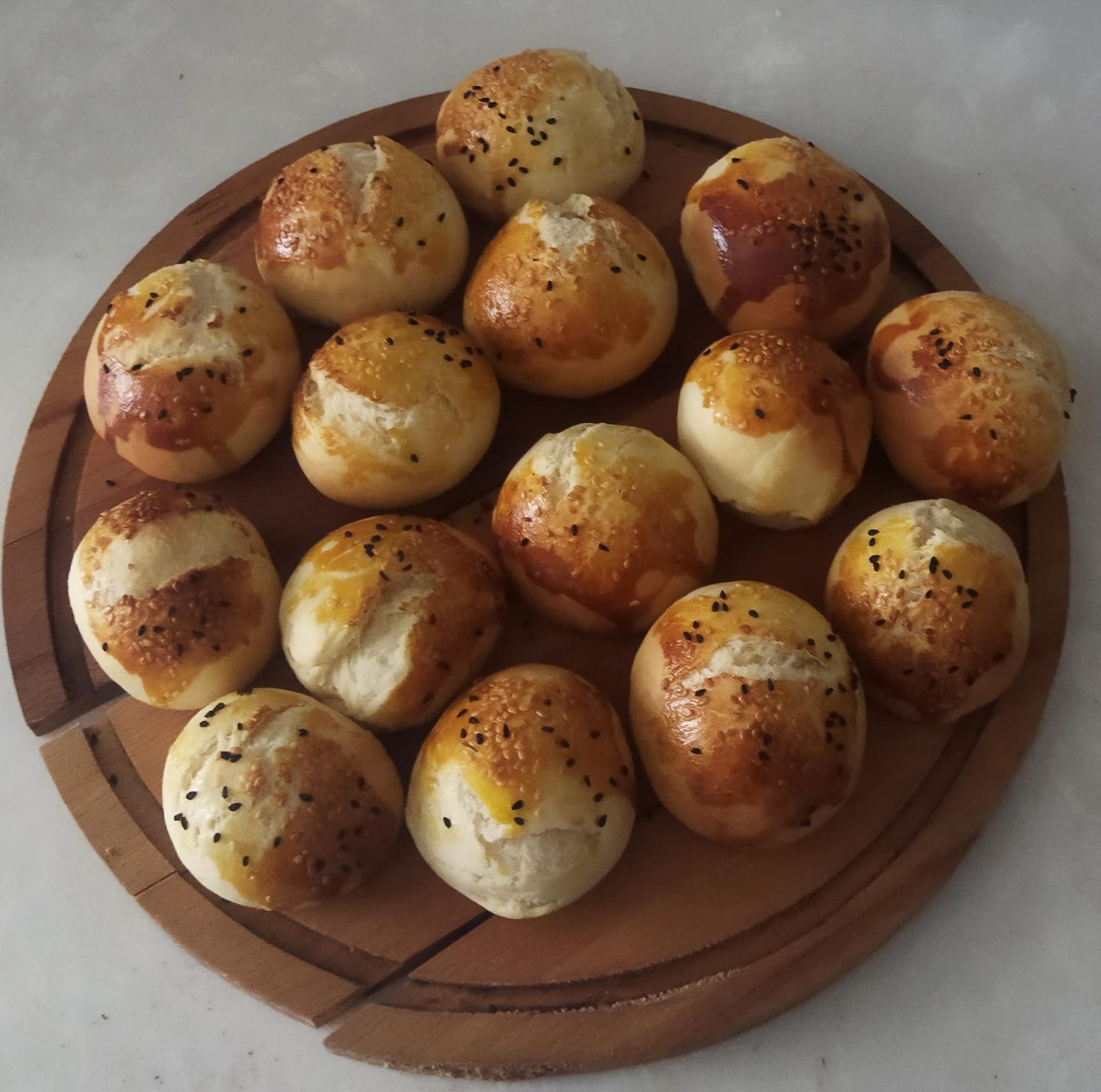 İnstant Mayalı Puf Poğaça Tarifi