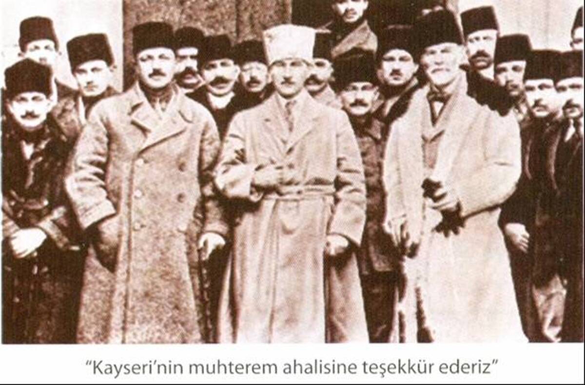 Ataturk'in Kayseriye Gelisi