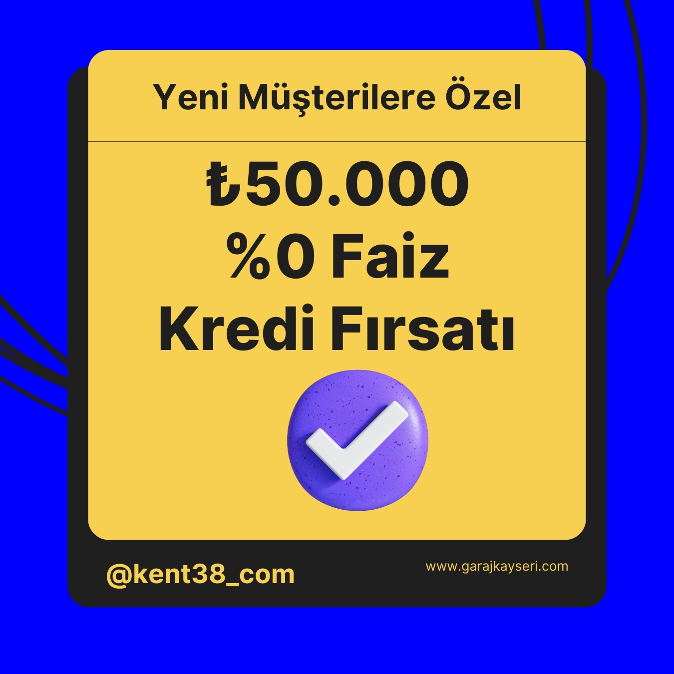 ₺50.000 %0 Faiz Kredi Firsati