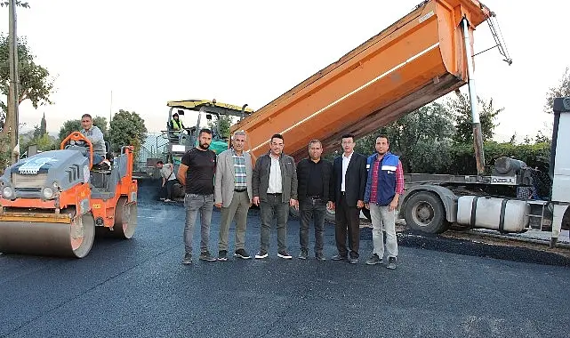 ASAT’tan Kumluca’da alt yapı sonrası asfalt çalışması