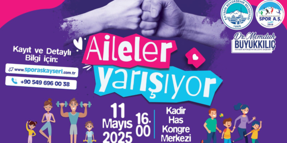 Kayseri’de ödüllü ‘Aileler Yarışıyor’ etkinliği