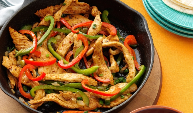 tavuk fajita nasıl yapılır
