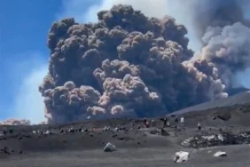 etna yanardağ