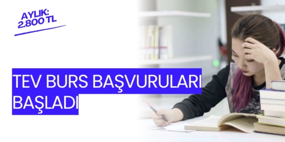 Türk Eğitim Vakfı (TEV) burs başvuruları başladı