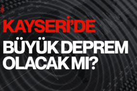 Kayseri'de deprem