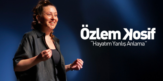 Kayseri’de Özlem Kosif Stand-up gösterisi