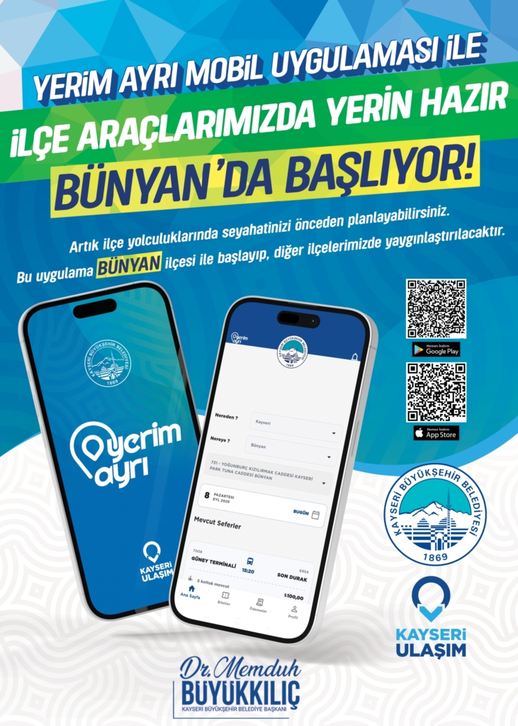 yerim-ayri-731x1024 Kayseri'de ulaşımda 'Yerim Ayrı' uygulaması başlıyor