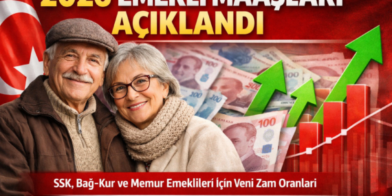 2026 emekli maaşları belli oldu