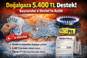 5.400 TL doğalgaz desteği