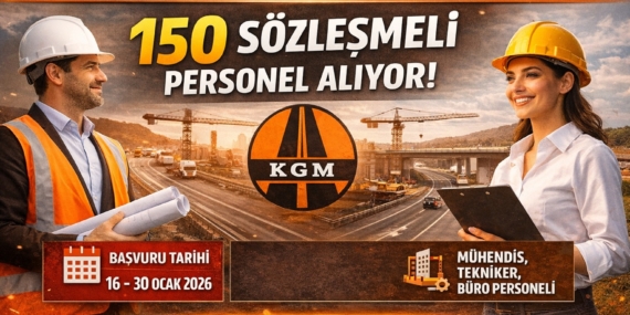 Karayolları 150 Personel alımı için başvurular başladı