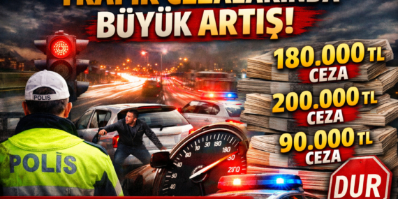 Trafik cezaları teklifinin 10 maddesi kabul edildi, işte o cezalar