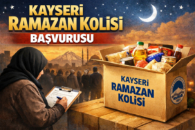 Kayseri Ramazan Kolisi yardım başvurusu