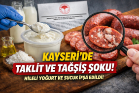 Kayseri'de Yoğurt ve Sucuğa hile karıştıran firmalar açıklandı
