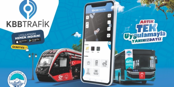 Tramvay otobüs ne zaman gelecek? KBB Trafik Uygulamasını indir