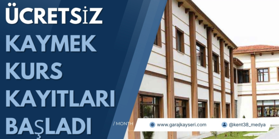 KAYMEK ücretsiz Sanat ve Mesleki Eğitimi Yaz Dönemi Kurs Kayıtları Başladı
