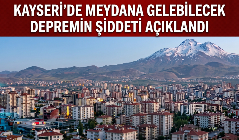 kayseri deprem