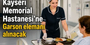 Kayseri Memorial Hastanesi'ne Garson elemanı alınacak