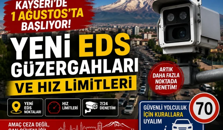 EDS Güzergahları ve Hız Limitleri