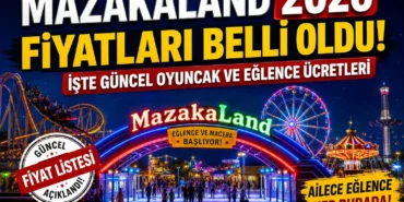 Mazakaland 2026 Fiyatları Belli Oldu!