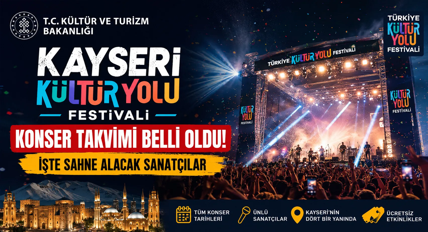 Kayseri Kültür Yolu Festivali 2026