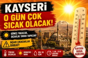 Kayseri'de 5 Günlük Hava Durumu