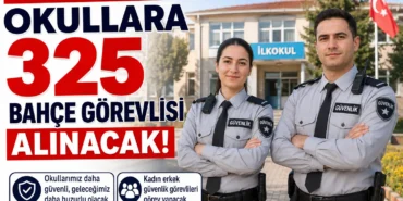 Kayseri’de Okullara 325 Bahçe Görevlisi Alınacak!
