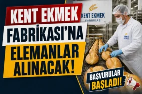Kent Ekmek Fabrikasına elemanlar alınacak