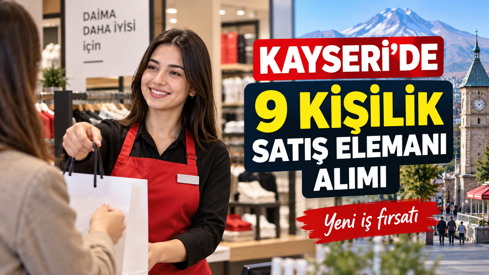 Kayseri Satış Elemanı ilanları