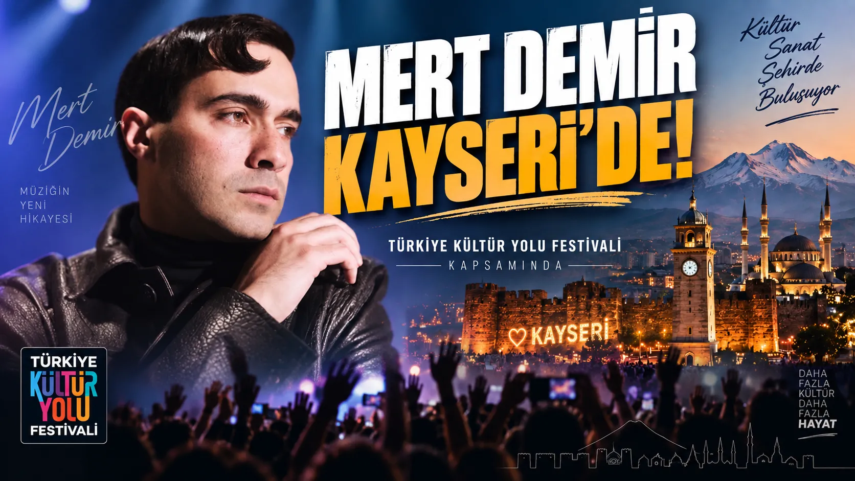 Mert Demir Kayseri Konseri Saat Kaçta, Nerede İşte Konser Detayları